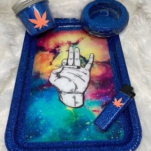 Rolling Tray Set
